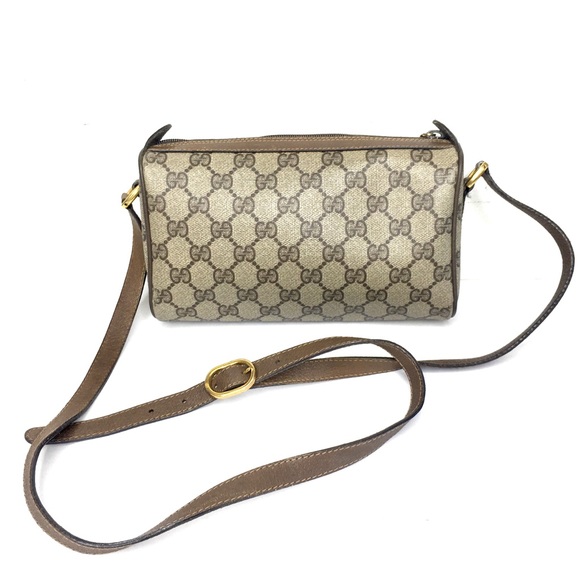 Authentic Gucci brown monogram canvas crossbody - Picture 3 of 16